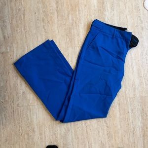 Blue bootcut express dress pants
